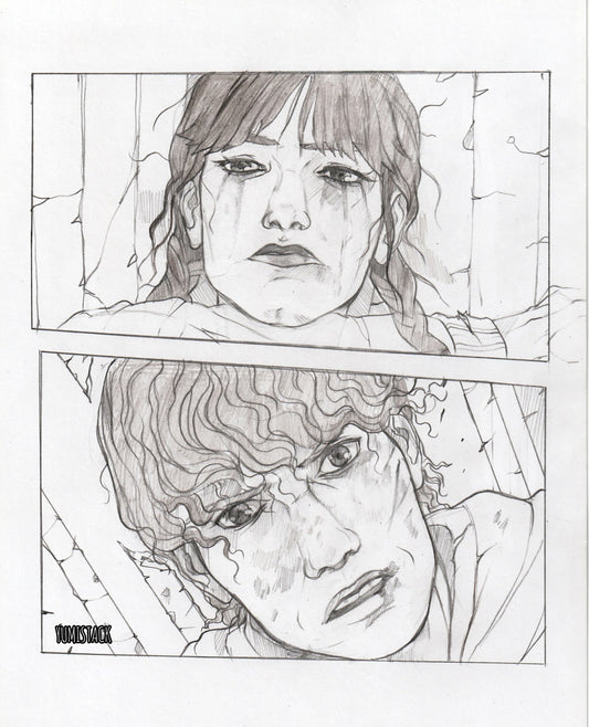 Sketch - Wednesday and Tyler