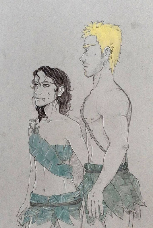 Sketch - The couple from the sum